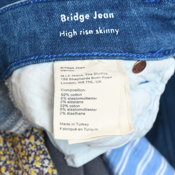 M.i.h. Bridge Jean High Rise Skinny - Picture 6 of 9